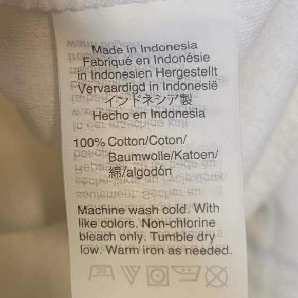 Madewell Texture & Thread Textured Tie-Front Top H7993 Women's XS Cream White - Picture 4 of 6